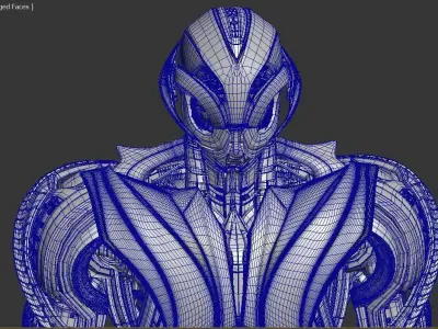 Ultimate Ultron 3d model 3D model