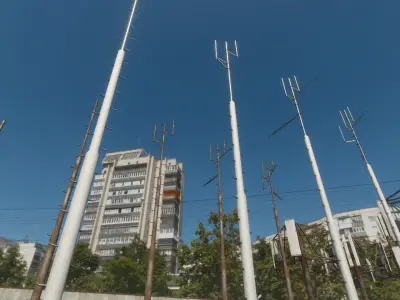 HQ Rooftop Props Collection - PBR Low-poly 3D model