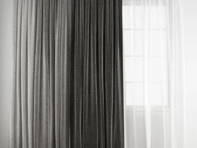 Curtain 286 3D model