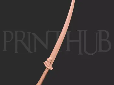Onimusha Raizan Level 1 sword for cosplay 3D print model