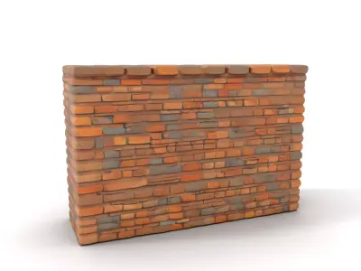 Rustic Brick Wall model pack Texture 3