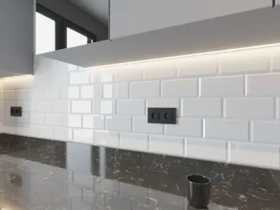 Kitchen Sample Scene 3D model