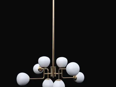 Erich Lamp Set 3D model