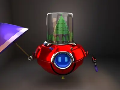 Robot Team 3D model