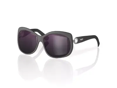 Fashion Glasses Low-poly 3D model