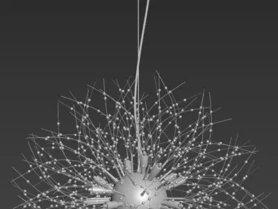 Glass    Light 3D model