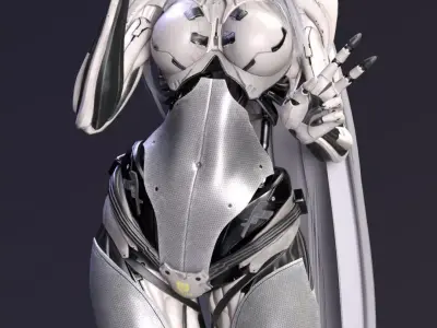 Enya The Mechanical Melody of Xion Stellar Blade  3D print model