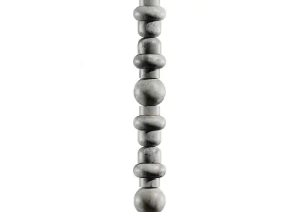 Allied Maker Totem 16 Floor Lamp 3D model