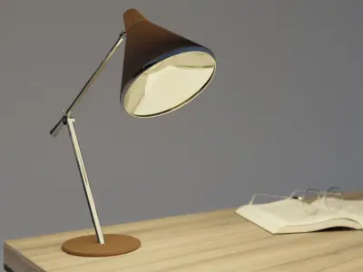Varying Desk Lamps Free 3D model
