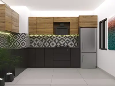 kitchen design 3D model