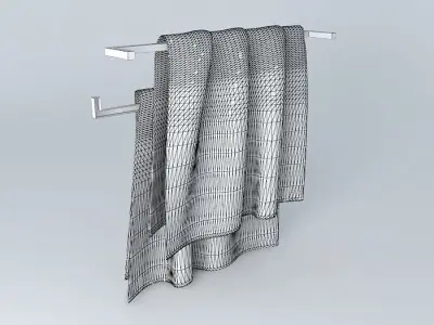door towel Free 3D model