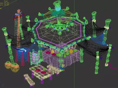 City - Supply point 3D model