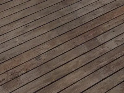 Weathered Boardwalk Wood Planks Texture