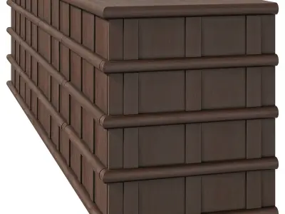 CB2 Credenza Alpena 3D model