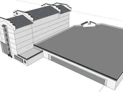 vacation spot-Resort-Fashion Leisure Hotel-0180 3D model
