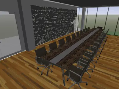 Renovation the old office 3D model