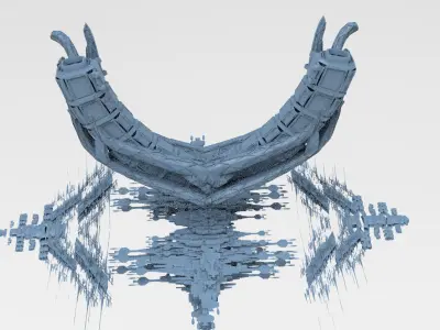 Sci fi Trinity elite tower 5  3D model
