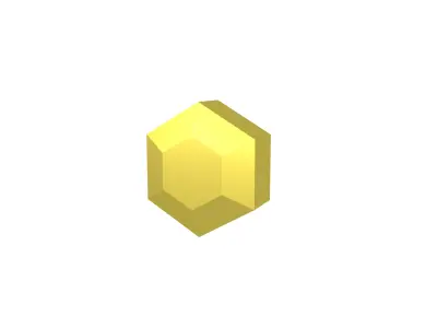 Gem v7 006 Low-poly 3D model