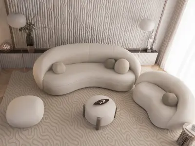 Living room 3D model