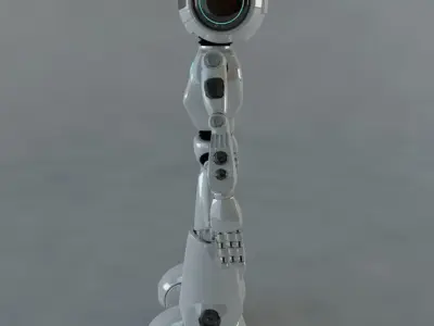 robot 3 3D model