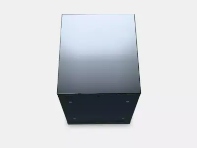 NORDLI Chest of drawers 3 Low-poly 3D model