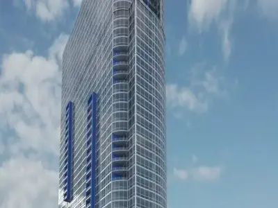 Tower-01 Skyscraper 3D model