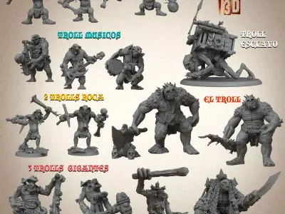 TROLL  3D print model