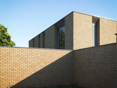 Yellow australian brick wall texture Texture