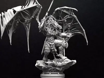 DAEMON OF SLAUGHTER 3D print model