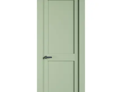 Modern entrance door 40 3D model