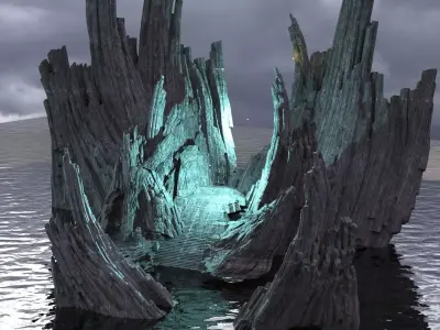 Fortress of solitude 1 3D model