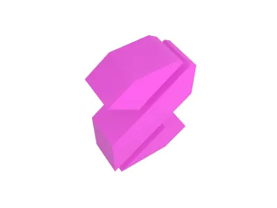 Sci-Fi Number 2 v1 004 Low-poly 3D model