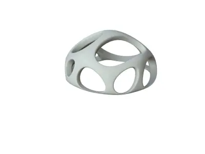 SciFi Cube Object No 54812 Low Poly Shape Low-poly 3D model