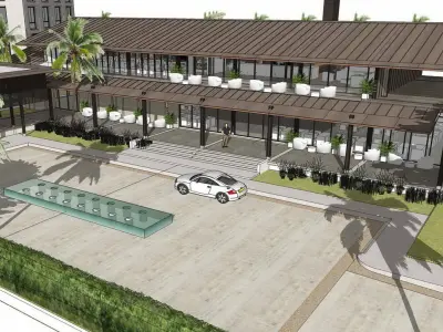 RESORT IN THAILAND 3D model