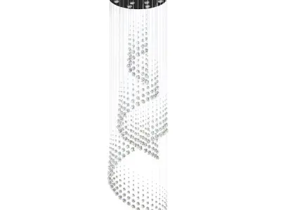 Crystal Ceiling Lamp 3D model purchase