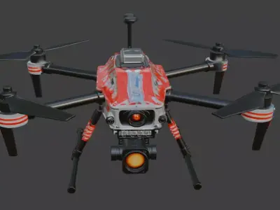 DJI Mavic Drone 3d model 3D model