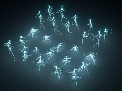 Lightning Pack v22 3D model