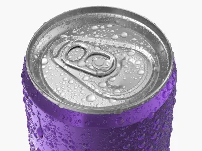  Sleek Soda Can With Droplets 300ml V2 