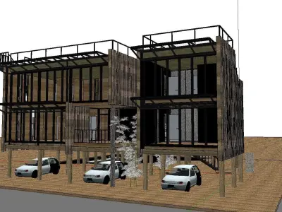 Creative Design-Holiday Cabin-0145 3D model