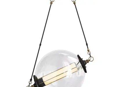 Otto Sphere Pendant Low-poly 3D model