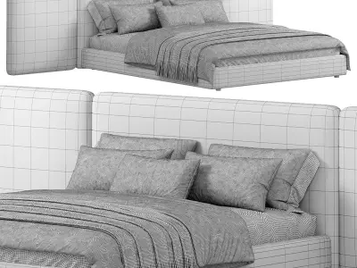 LOTA Bed by TREKU 3D model