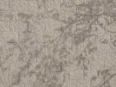 Split Face Stone wall 02 - Seamless Texture