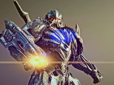 Megatron Transformers The Last Knight 3D model