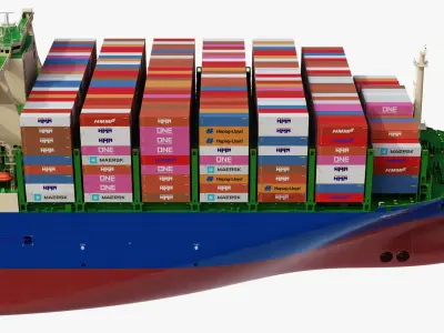  HMM Algeciras Class Container Ship 