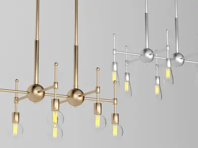 Dorian Chandelier  3D model