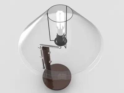 Table lamp 3D model 136
