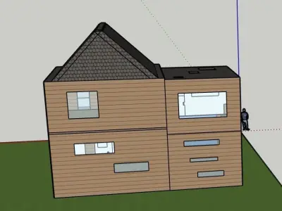 Family home 3D print model
