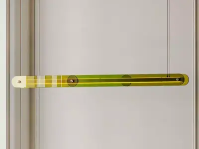 DIY Glass Pendant Light - Polyommatus Bellargus 3D model