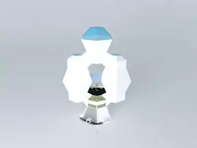 Design for a Modern Office Building 3D model