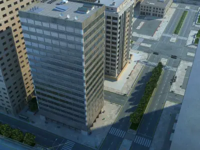  City Big Cityscape Highway 